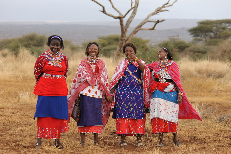 Nairobi: Tour di un giorno al Parco Nazionale Amboseli e al villaggio Maasai