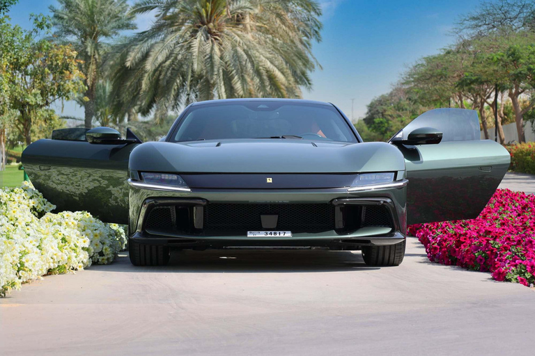 Dubai: Ferrari 12Cilindri 1-Day Rental, No Deposit Required