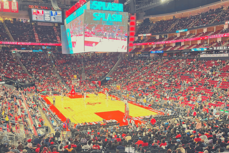 Houston: Houston Rockets NBA Basketball Game Ticket Regular Seating (Mid-Tier Seats with Panoramic Court Views)