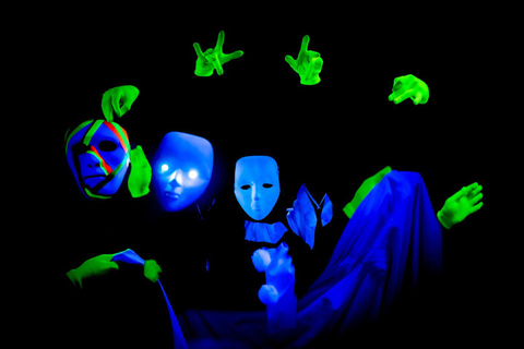 Prague: Underground Black Light Theatre Interactive Show