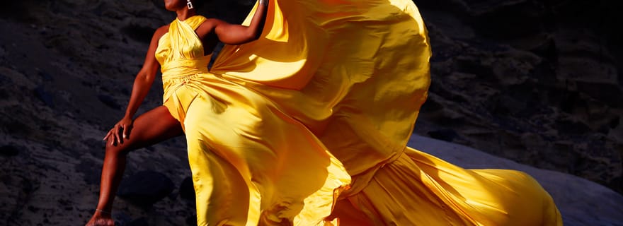 Tenerife : Votre séance photo glamour Flying Dresses by Sabine Jacob