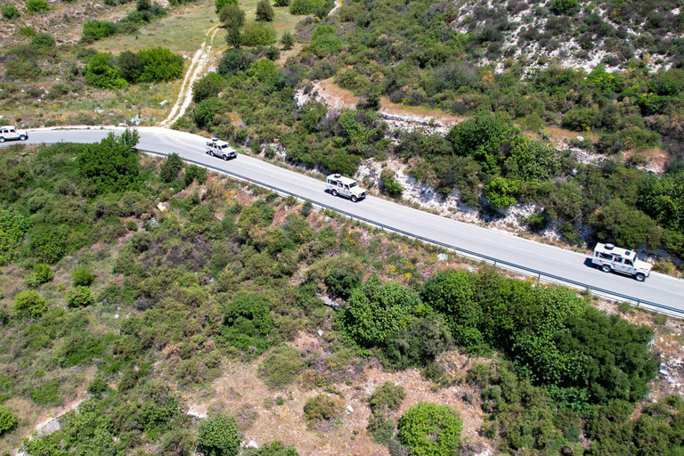 From Protaras: Full-Day Grand tour Jeep Safari with Lunch From Protaras: Jeep Safari to Troodos with Lunch in English
