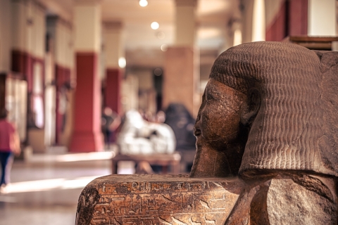 Safaga: Caïro & Piramides van Gizeh, Museum & NijlboottochtPrivé Caïro & Gizeh Tour met Lunch, Entreegelden & Nijltocht
