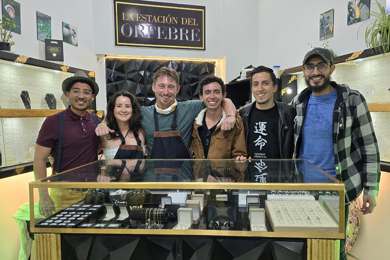 Bogota: Authentic Emerald Carving Workshop with an Artisan