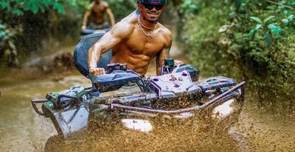 Ubud: Private Quad Bike Tour Through the Real Jungle