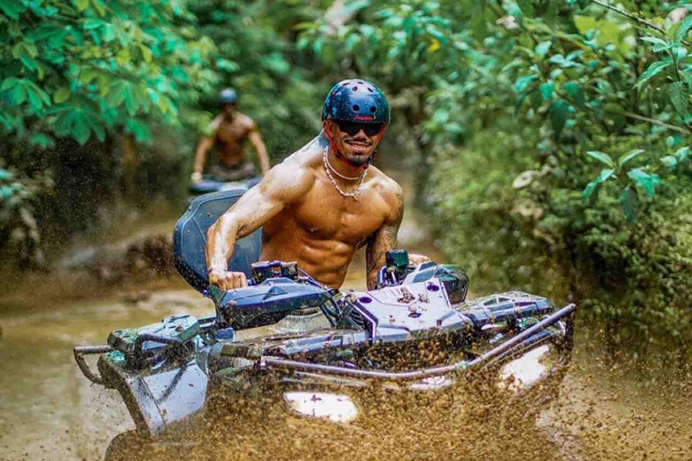 Ubud: ATV Quad Bike Adventure Jungle with Guide and Lunch