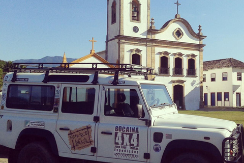 Paraty: 4x4 tour with a visit to a cachaça distillery and optional lunch Paraty: 4x4 Tour with Visit to a Cachaça Distillery and Optional Lunch