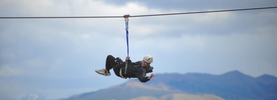 El Calafate : Traversée tyrolienne dans le Cerro Frias