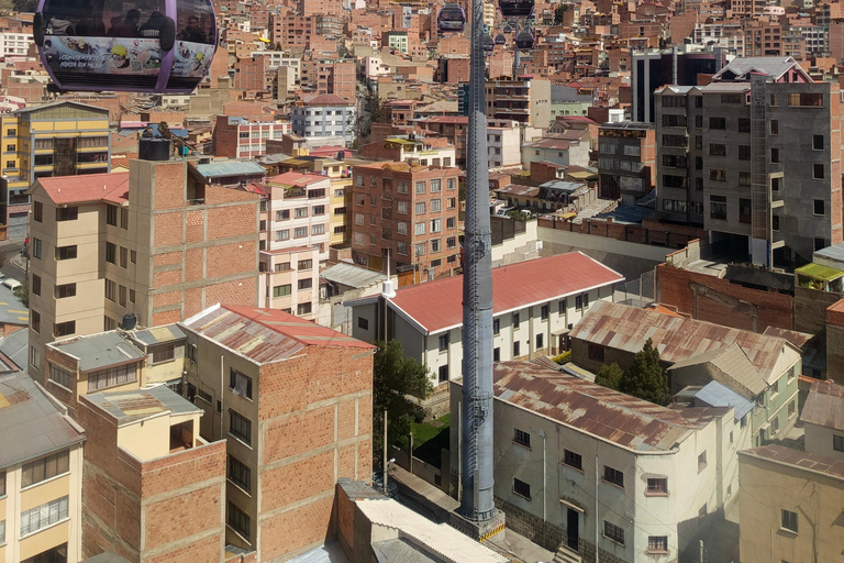 La Paz-El Walking-cable car Tour and the real witches market