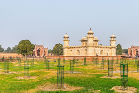 Agra tur med övernattning med Taj Mahal och Fatehpur Sikri