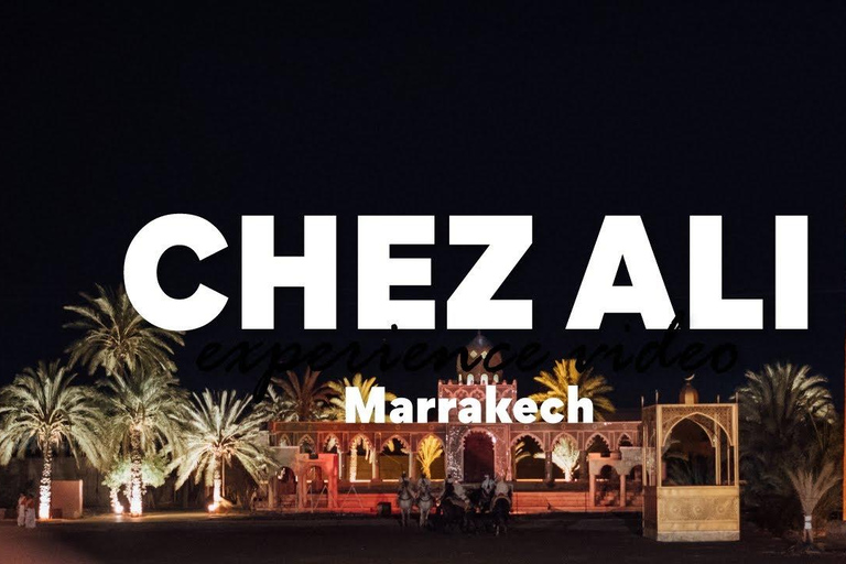 Marrakech: Chez Ali Dinner &amp; Fantasia Show with Transfers