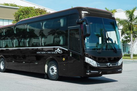 Hanoi: Halong Bay Transfer med limousinebussTRANSFER TUR OCH RETUR