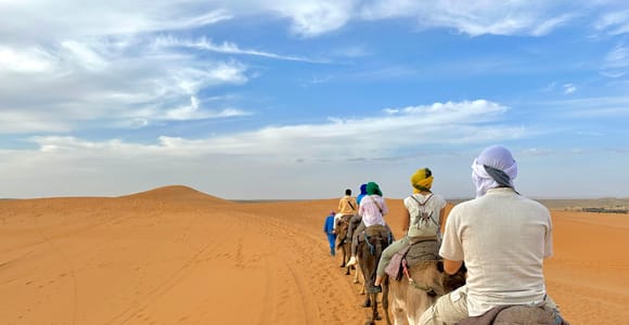 Depuis Marrakech : 3 jours dans le Sahara avec tente privée et repas