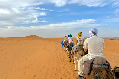 From Marrakech: 3-Day Sahara Tour with Private tent & Meals From Marrakech: Private 3-Day Desert Trip to Merzouga