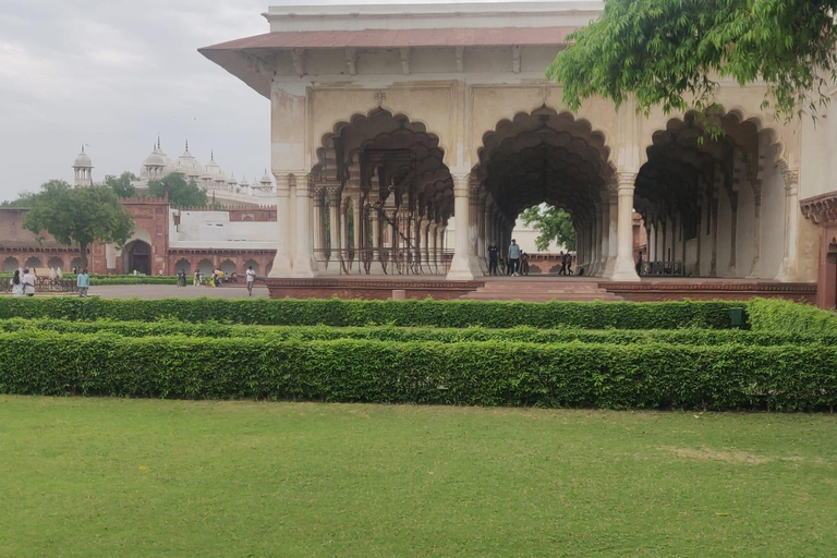 Taj Mahal voorrangstoegang met meerdere optiesMonument ticket met rondleiding & ophaal- en terugbrengservice naar je hotel