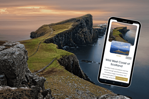 De westkust van Schotland: Online Road Trip Reisgids