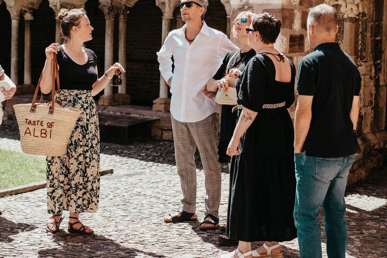 Albi: Tour gastronómico e pelo mercado com degustações e passeio histórico