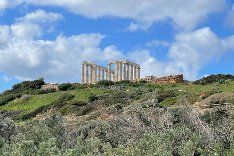 Privat tur till Cape Sounio och Atens Riviera med upphämtning