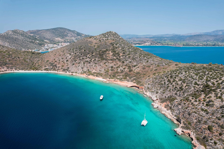 Crociera in barca a vela per piccoli gruppi a Nafplio con specialità locali