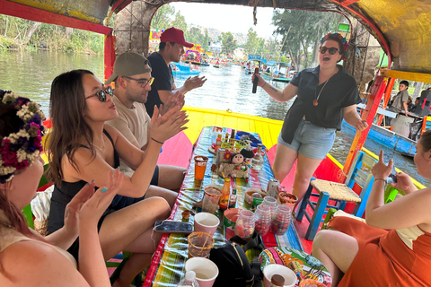 Paseo en Barco por Xochimilco Degustación de Insectos Comestibles Antiguos SuperAlimentoTour Privado en Barco por Xochimilco Degustación de Insectos Comestibles Antiguos