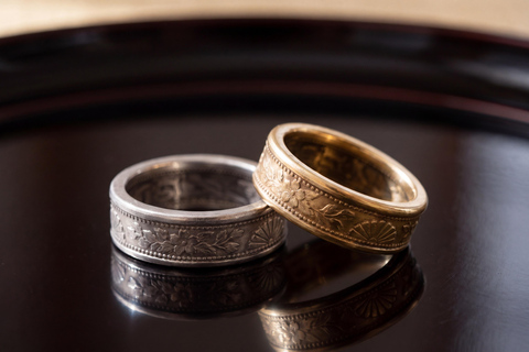 Osaka: Vintage Coin Ring Making Workshop in Namba