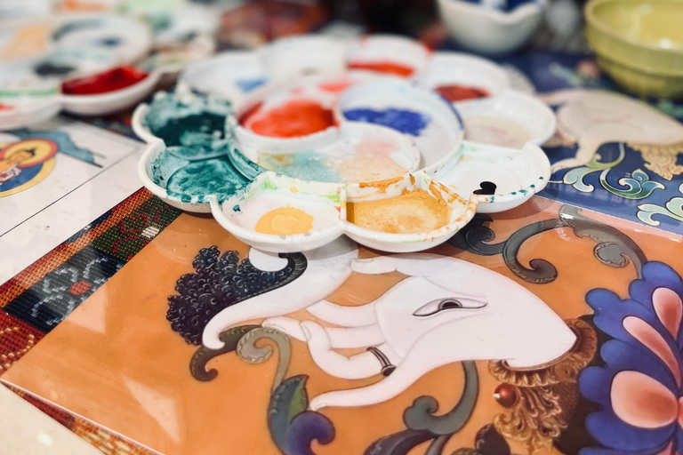 Shanghai: Thangka Art Experience Create Your Own Masterpiece