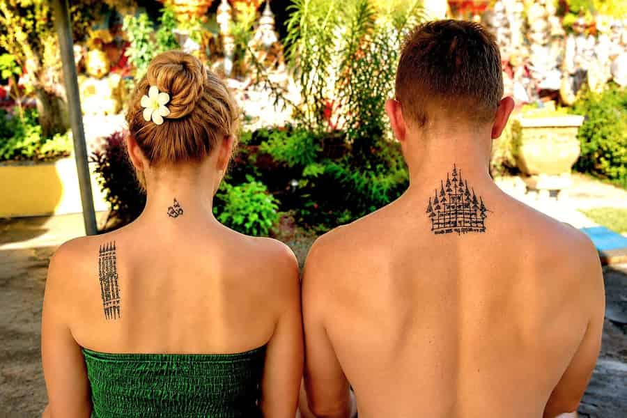 Von Bangkok aus: Heilige Tattoo-Erfahrung im Wat Bang Phra. Foto: GetYourGuide