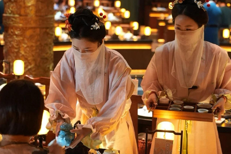 Beijing: Imperial Themed Banquet with Opera and Costume Lunch/Dinner 4th-6th Row Seat (Most Discounted)