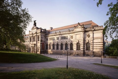 Dresde: entrada al museo Albertinum