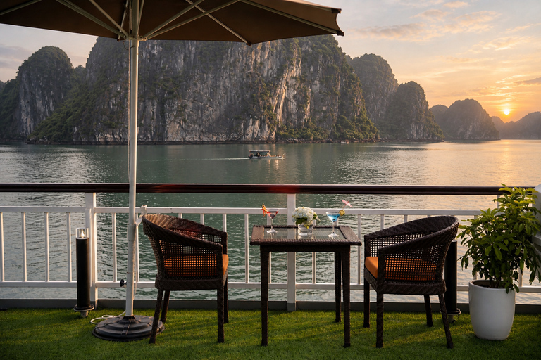 Best Seller: 3-Day 5-Star Lan Ha & Halong Bay | Amour Cruise 3D2N - Without transfer service