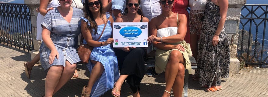 Circuit des gorges de l'Alcantara, de Taormine et de Messine. Départ de Messine