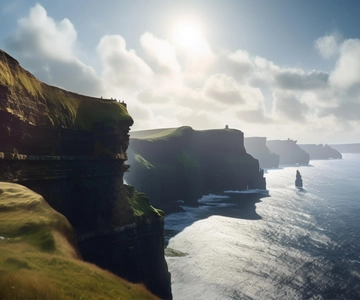 Tour privato di un giorno: Scogliere di Moher, città di Galway e altro ancora