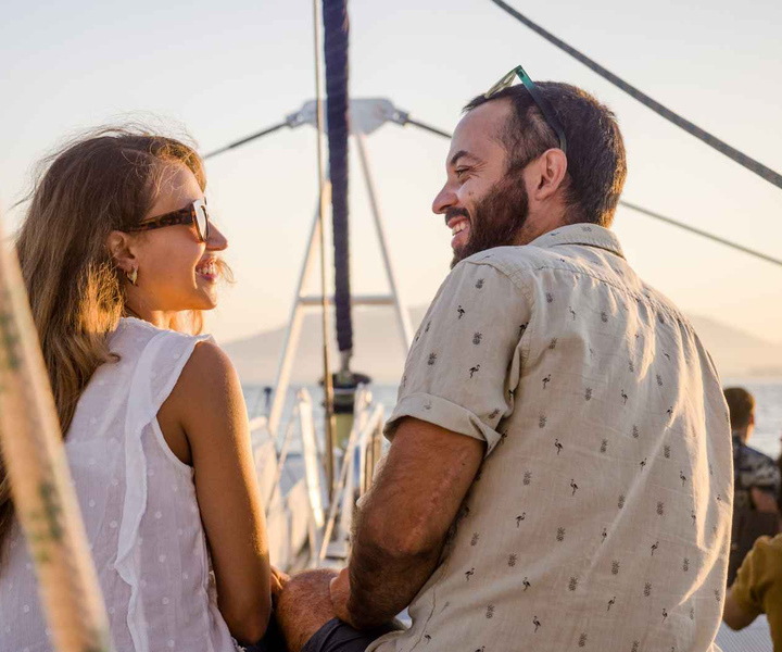 Jávea : Croisière de 90 minutes au coucher du soleil avec un verre de Cava
