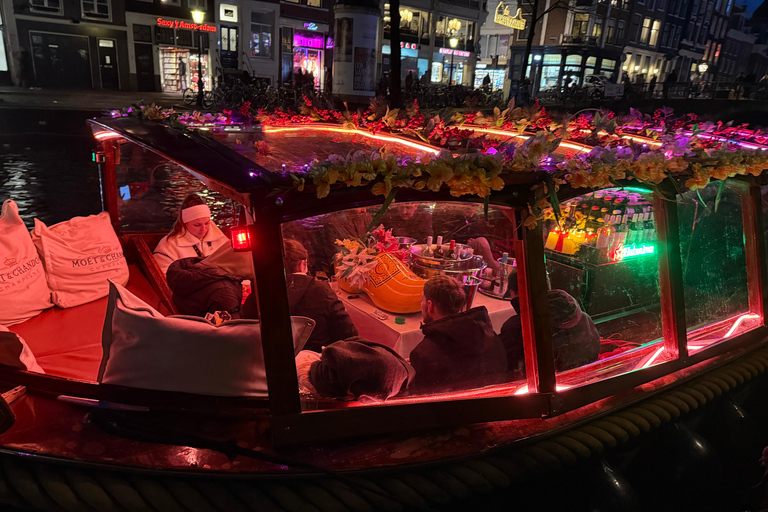 Amsterdam: Discreet Luxury Smoke-Friendly Canal Cruise Amsterdam: Discreet Luxury Smoke-Friendly Canal Boat Cruise