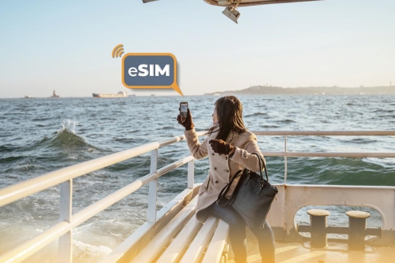 Bodrum / Turcja: Internet w roamingu z mobilną transmisją danych eSIM5 GB : Plan taryfowy eSIM na 7 dni Bodrum / Turcja