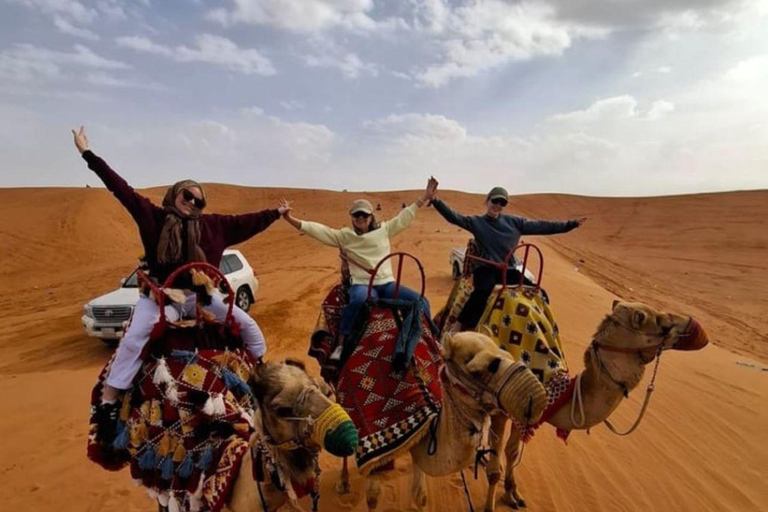 Riyad : balade à dos de chameau dans le désert, excursion en quad et collation