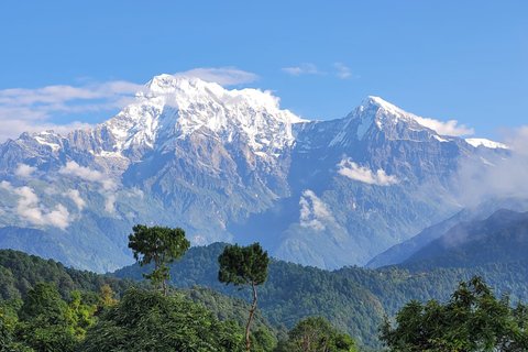 Pokhara: dagwandeling naar het Australische kamp en het dorp Dhampus