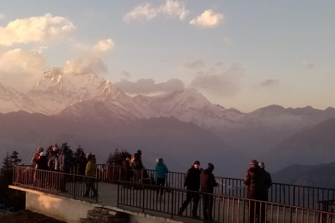 Von Pokhara aus: 5 Tage Poon Hill mit Natural Hot Spring Trek