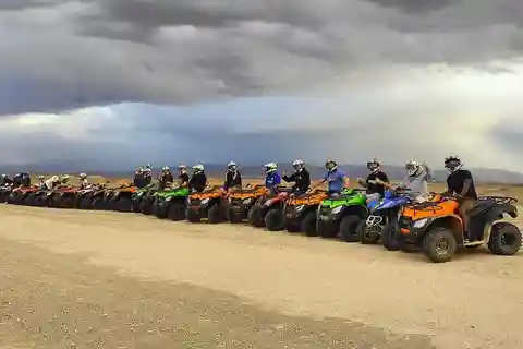 Medio día en quad por el desierto de Agafay