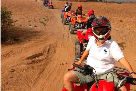 Marrakech: Abendessen und Quadbike Wüste Agafay Stars &amp; Showalles inklusive