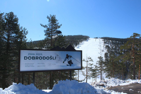 Från Belgrad: Dagstur med snö- och skidupplevelserDagsutflykt från Belgrad med snö- och skidupplevelser - skidpaket