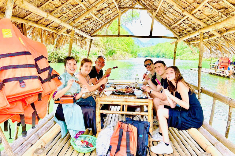Hanoi/Ninh Binh: 2-Day Pu Luong Easy Trekking & Eco Retreat Option 3:(Small group) Stay in Eco-Resort with Balcony Room