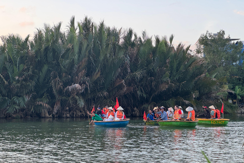 Hoi An Untold: E-scooter Tour to Countryside and Basket Boat