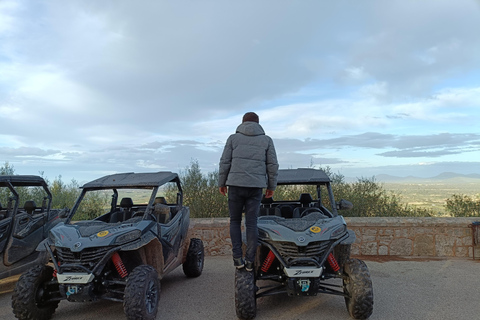 Mallorca: Berg Buggy Avontuur met Geheime Baaien Tour2 Stoelen Buggy Zuid Route met Off-Roading