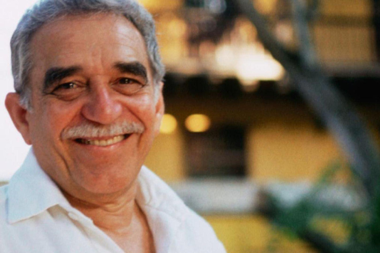 Voetsporen van Nobelprijswinnaar Gabriel Garcia Marquez