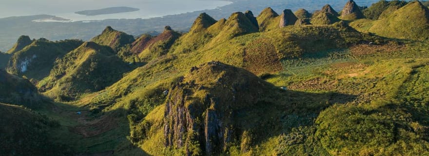 Cebu Moalboal : cascade et coucher de soleil au pic Osmena