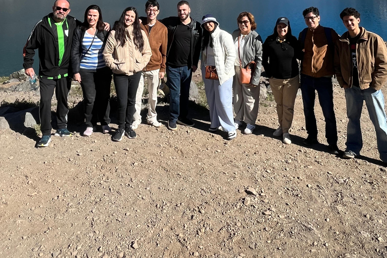 El Yeso Reservoir + El Plomo Hot Springs with Chilean BBQ