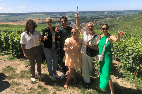 From Paris: Day Trip to Champagne with 8 Tastings & Lunch Small-Group Tour