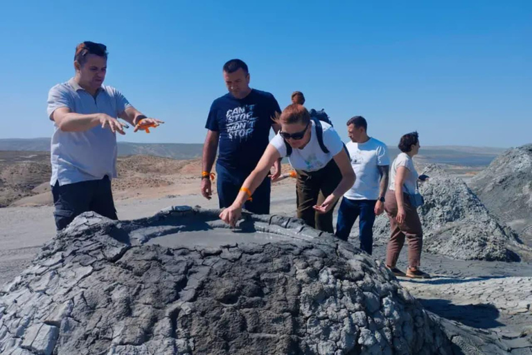 Gobustan, Mud Volcanoes & Absheron All-Inclusive Tour From Baku:Gobustan-Absheron Premium Tour All Tickets + Lunch