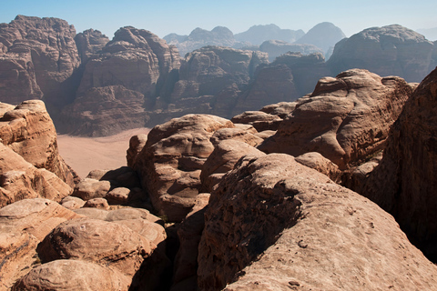 Wadi Rum: Varmluftsballongflygning med upphämtning